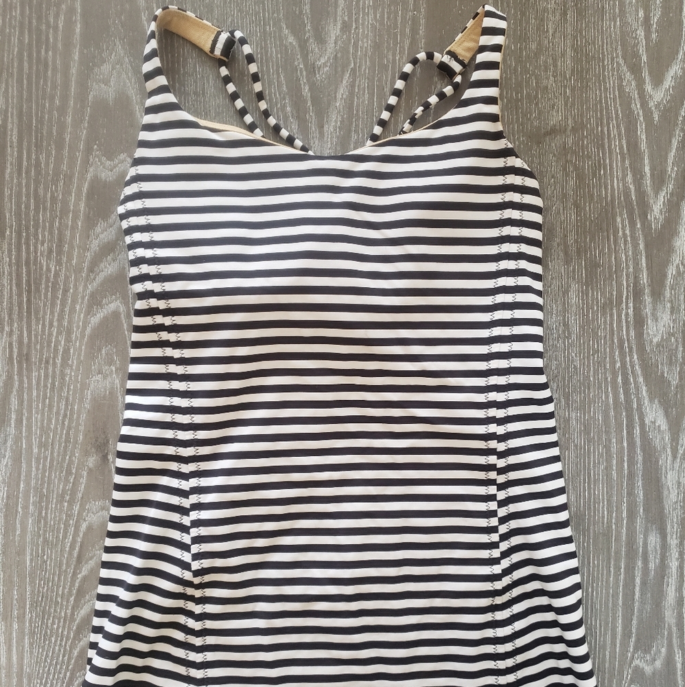 Lululemon Stripe Tank Size 4